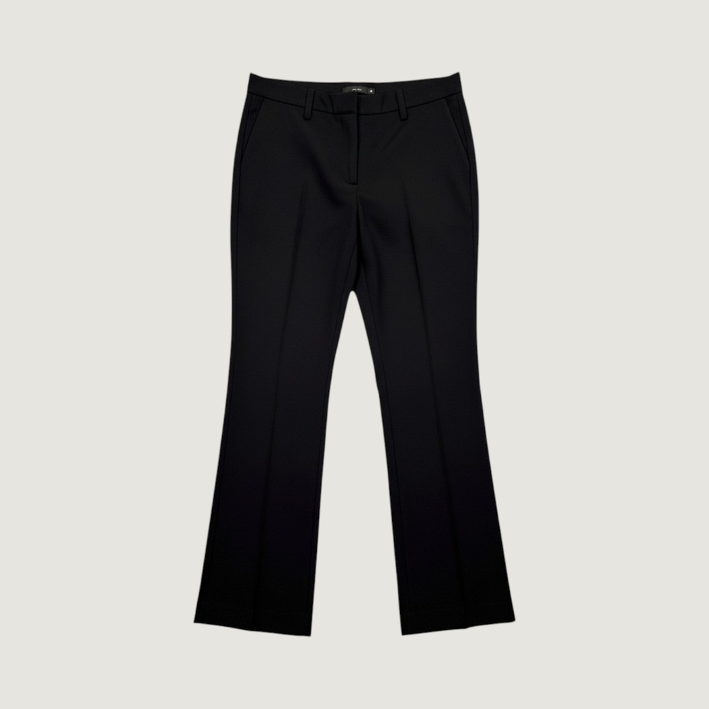 Ann Taylor LOFT Trousers Womens 00P Black Original Fit Straight Leg Business
